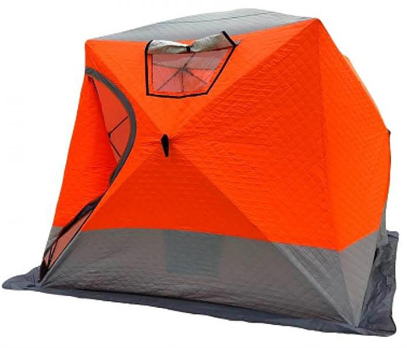 Палатка-куб для мобильной бани трехслойная