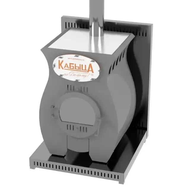 Печь Кабыца с защитными элементами Печь Кабыца с защитными элементами